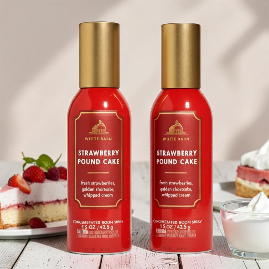 Strawberry Pound Cake Room Spray set of two (1.5 oz each)