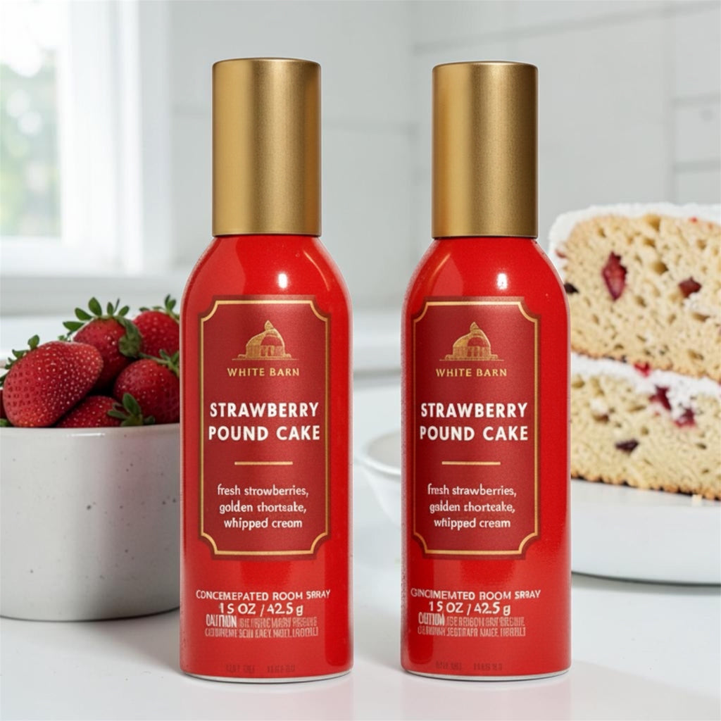 Strawberry Pound Cake Room Spray set of two (1.5 oz each)
