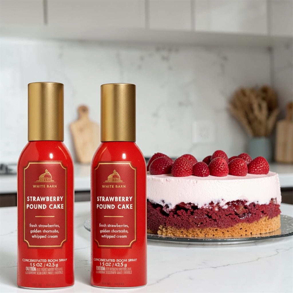 Strawberry Pound Cake Room Spray set of two (1.5 oz each)