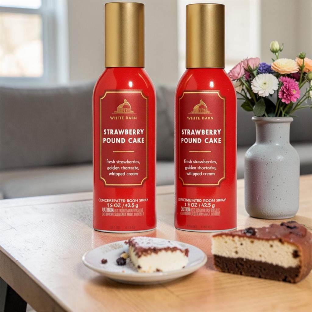 Strawberry Pound Cake Room Spray set of two (1.5 oz each)