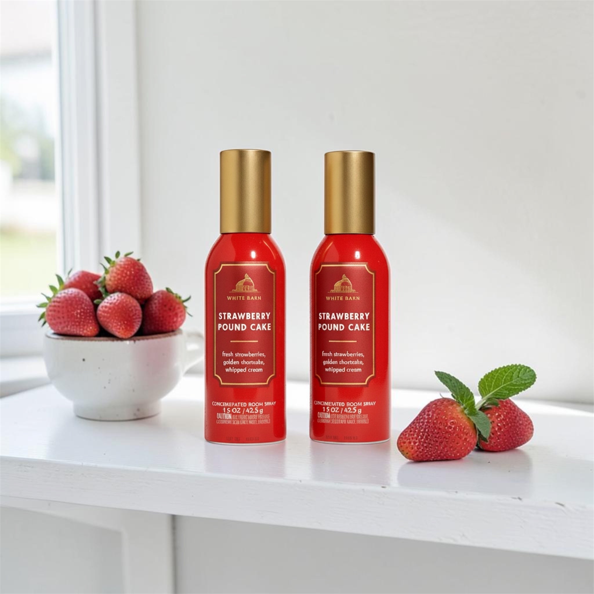 Strawberry Pound Cake Room Spray set of two (1.5 oz each)