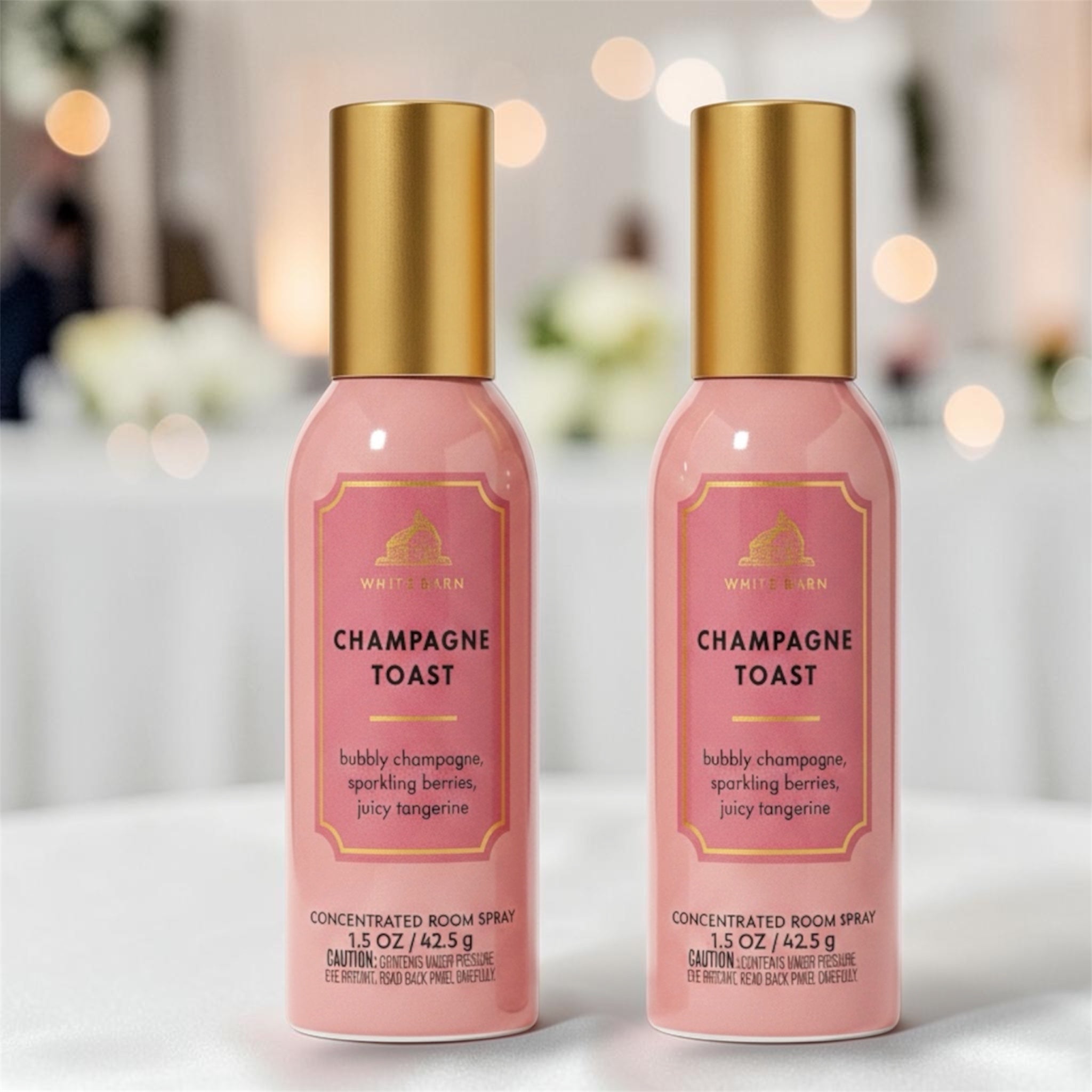 Champagne Toast Room Spray set of two (1.5oz)each