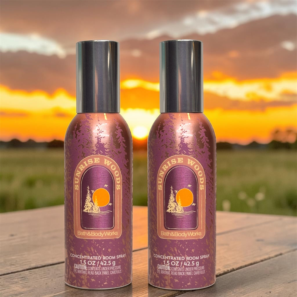 Sunrise Woods Room Spray Set of two 1.5 oz each
