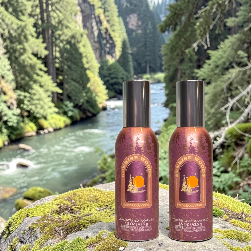 Sunrise Woods Room Spray Set of two 1.5 oz each