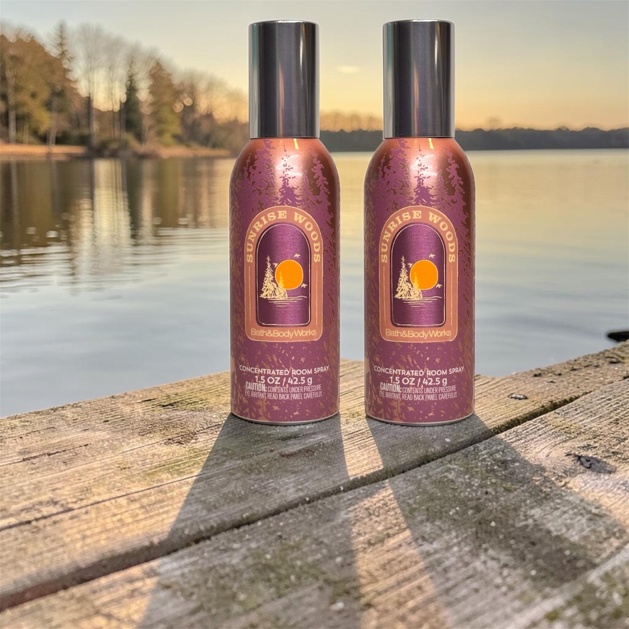 Sunrise Woods Room Spray Set of two 1.5 oz each