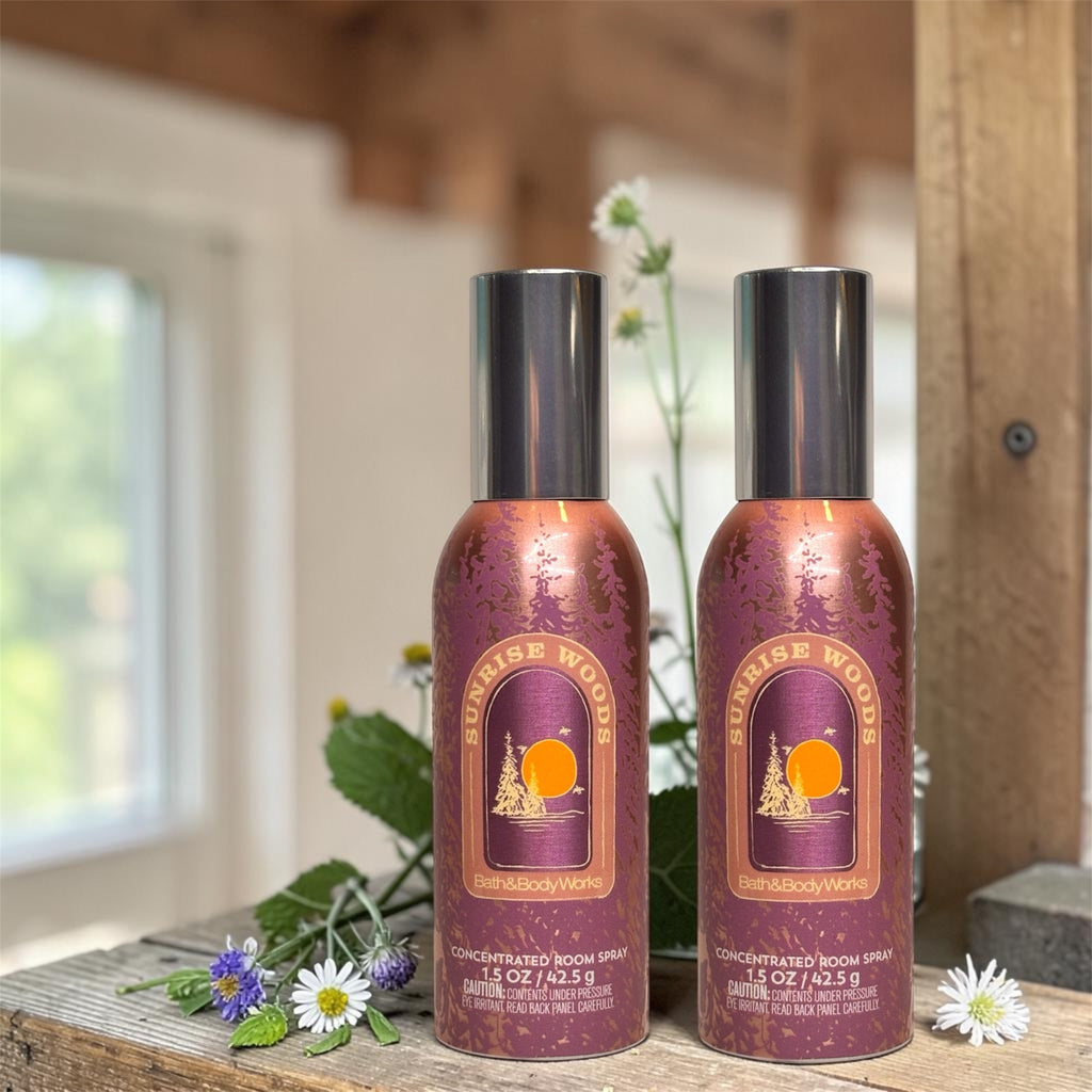 Sunrise Woods Room Spray Set of two 1.5 oz each