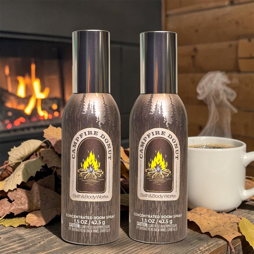 Campfire Donuts Room Spray  set of two 1.5 oz each