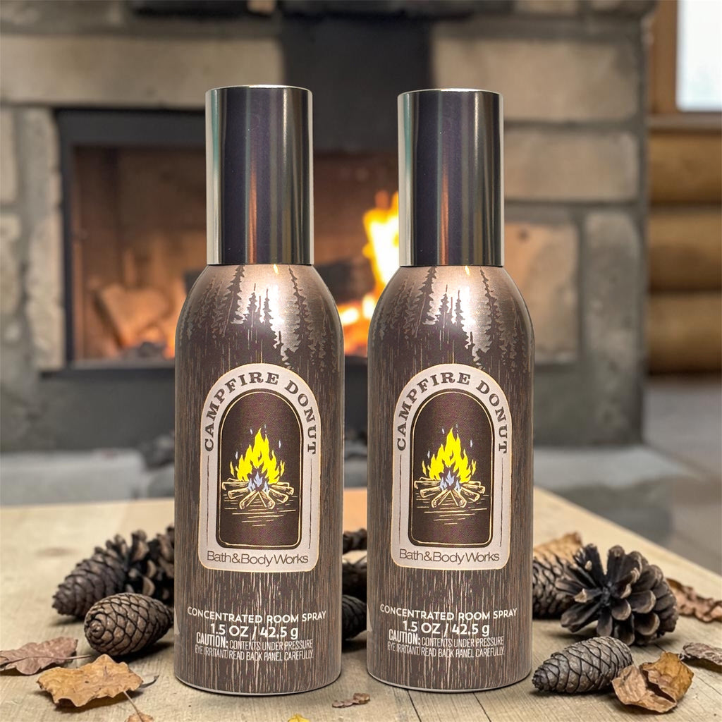 Campfire Donuts Room Spray  set of two 1.5 oz each