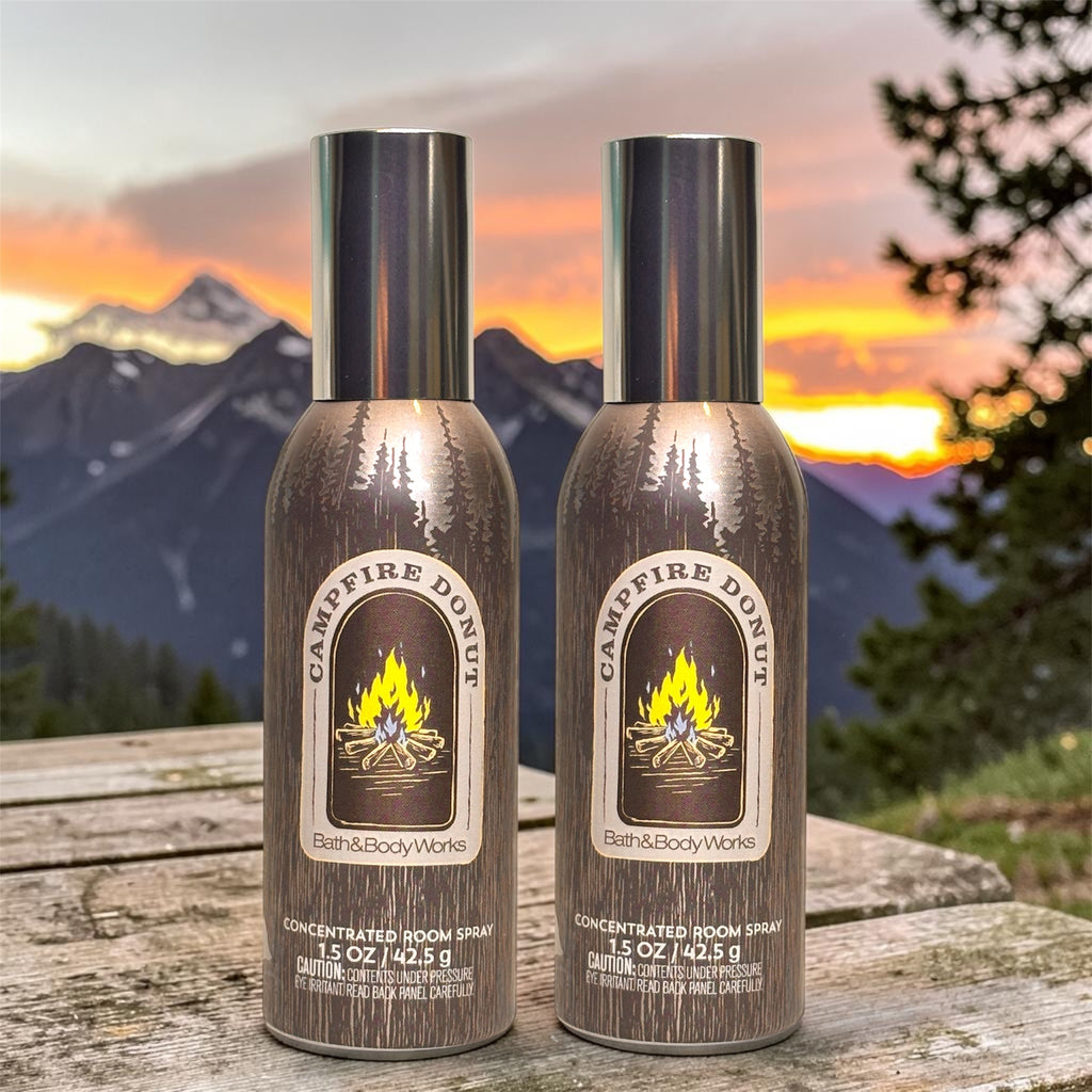 Campfire Donuts Room Spray  set of two 1.5 oz each