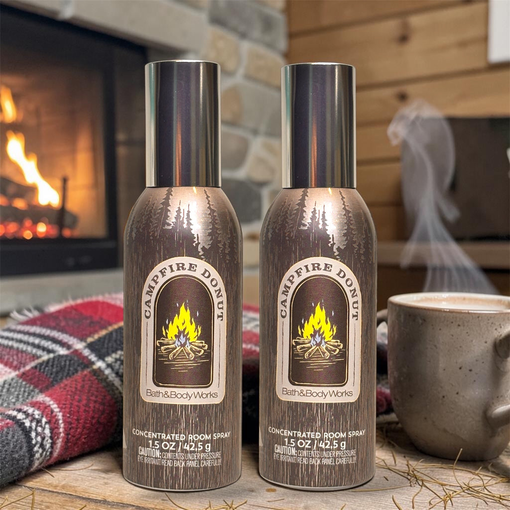 Campfire Donuts Room Spray  set of two 1.5 oz each
