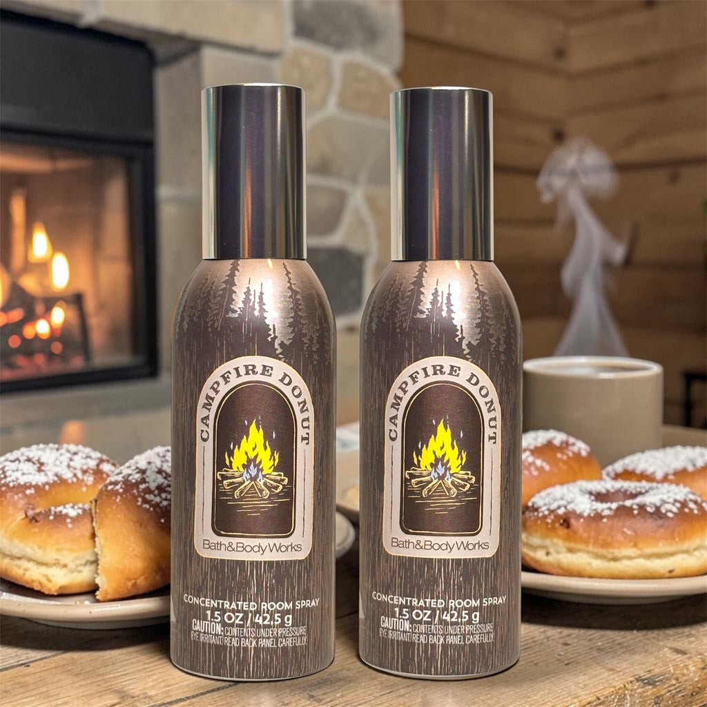 Campfire Donuts Room Spray  set of two 1.5 oz each