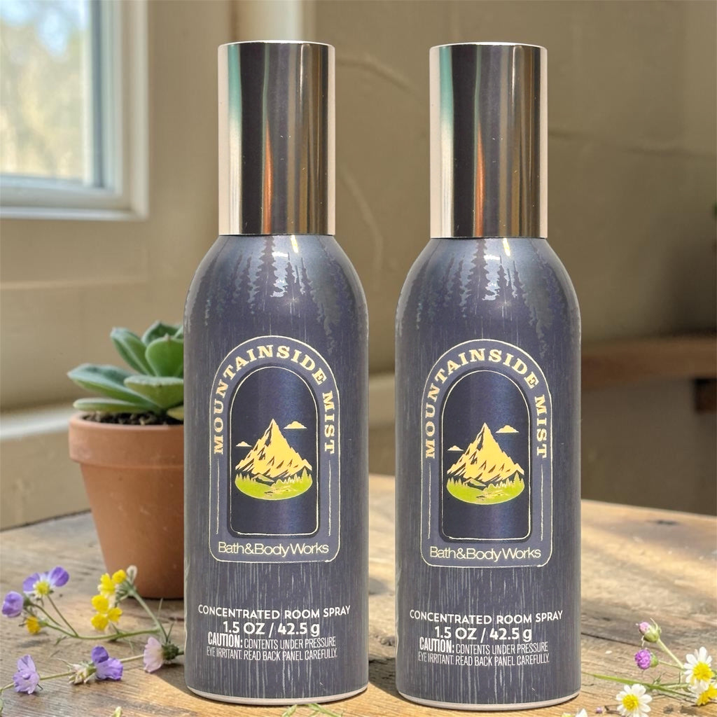 Mountainside Mist Room Spray set of two 1.5 oz each
