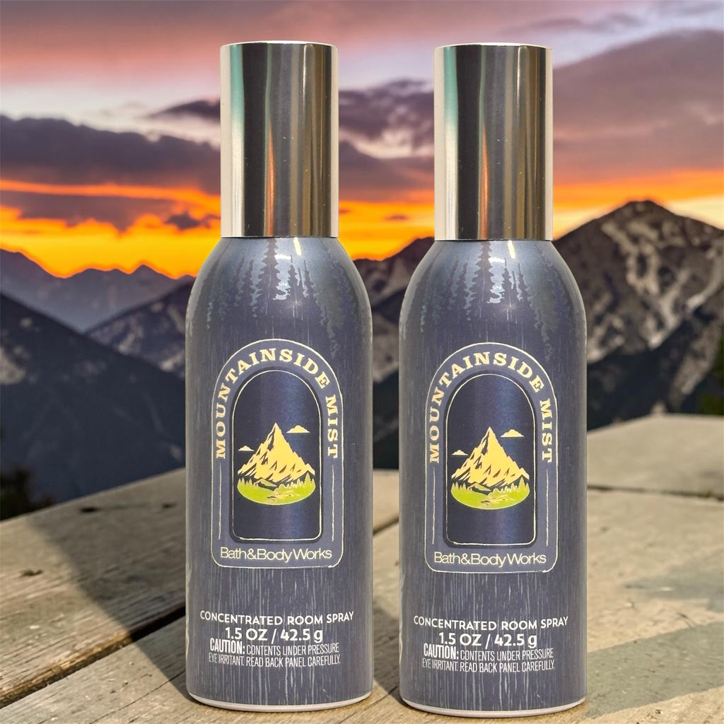 Mountainside Mist Room Spray set of two 1.5 oz each