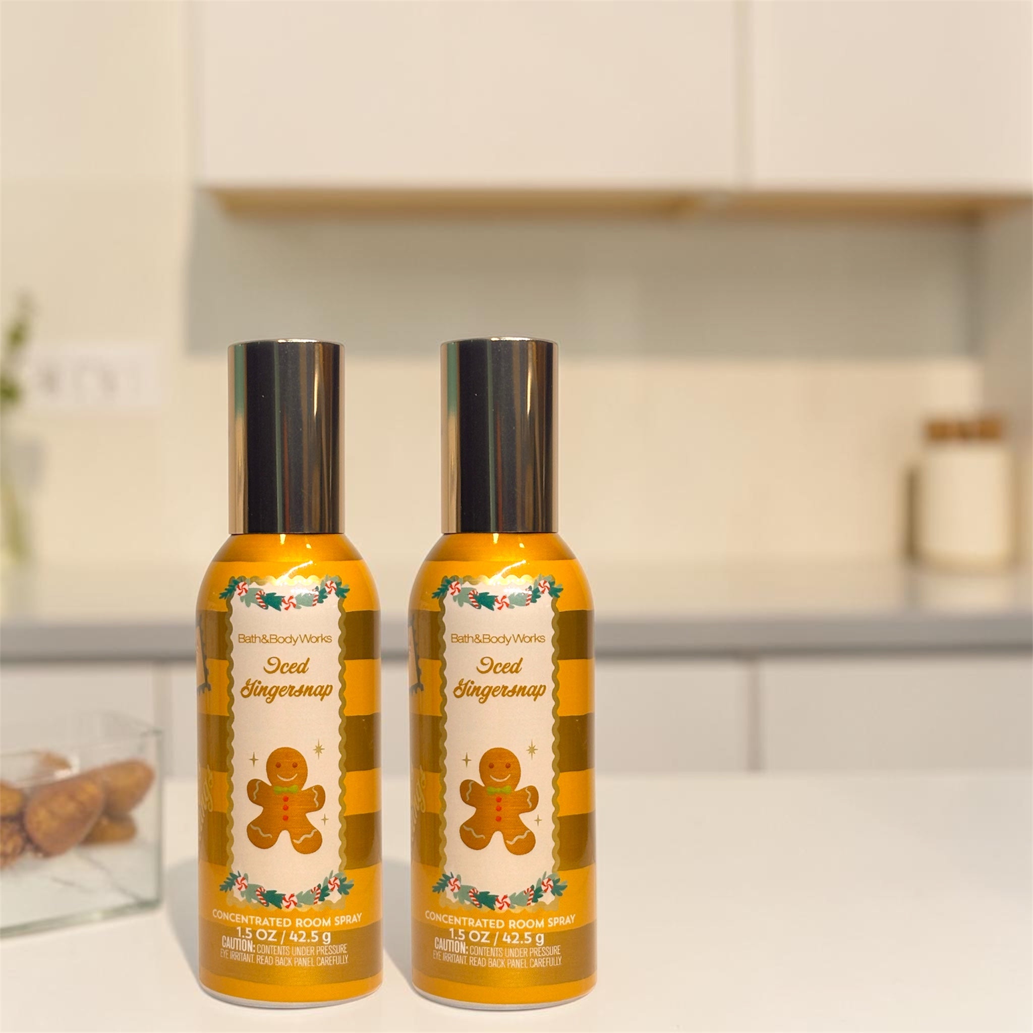 Iced Gingersnap room spray set of Two 1.5oz each