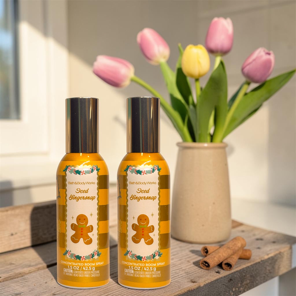 Iced Gingersnap room spray set of Two 1.5oz each