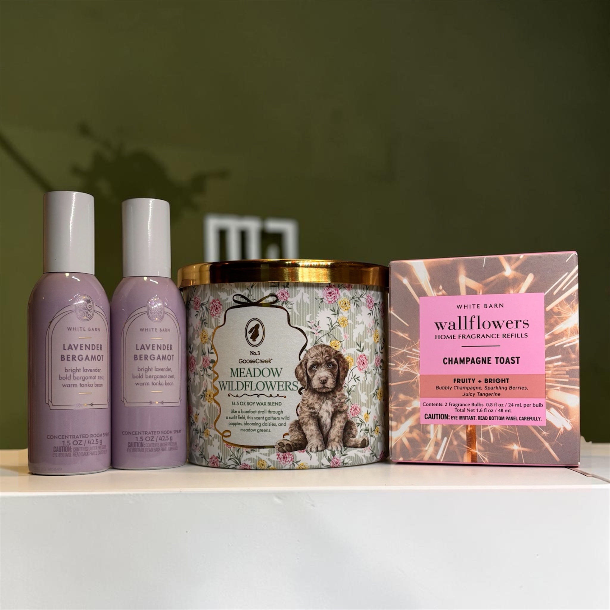 Garden Dreams Curated home fragrance gift set featuring four premium scents to transform any space.