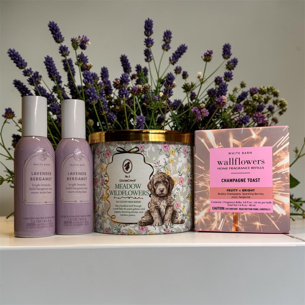 Garden Dreams Curated home fragrance gift set featuring four premium scents to transform any space.