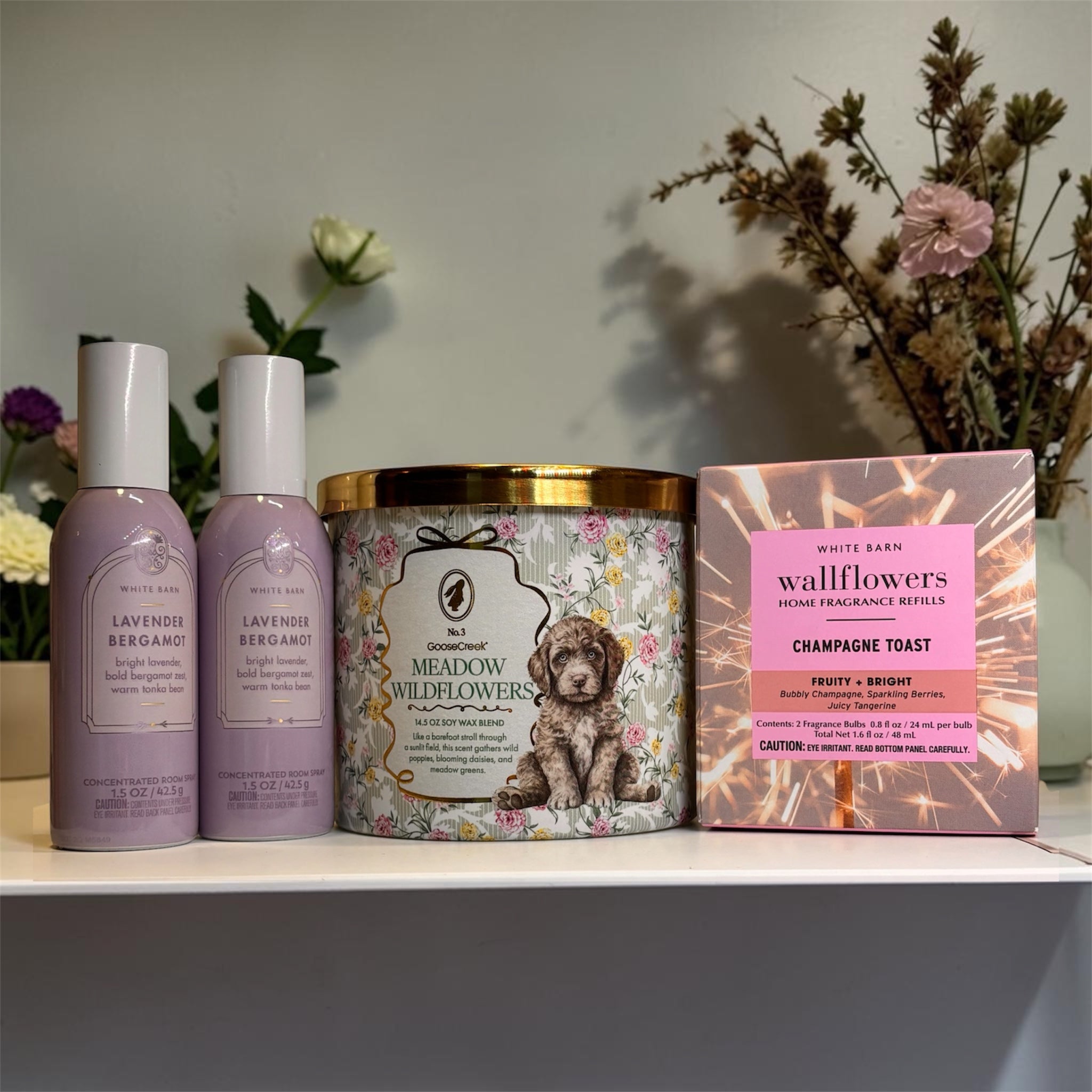 Garden Dreams Curated home fragrance gift set featuring four premium scents to transform any space.