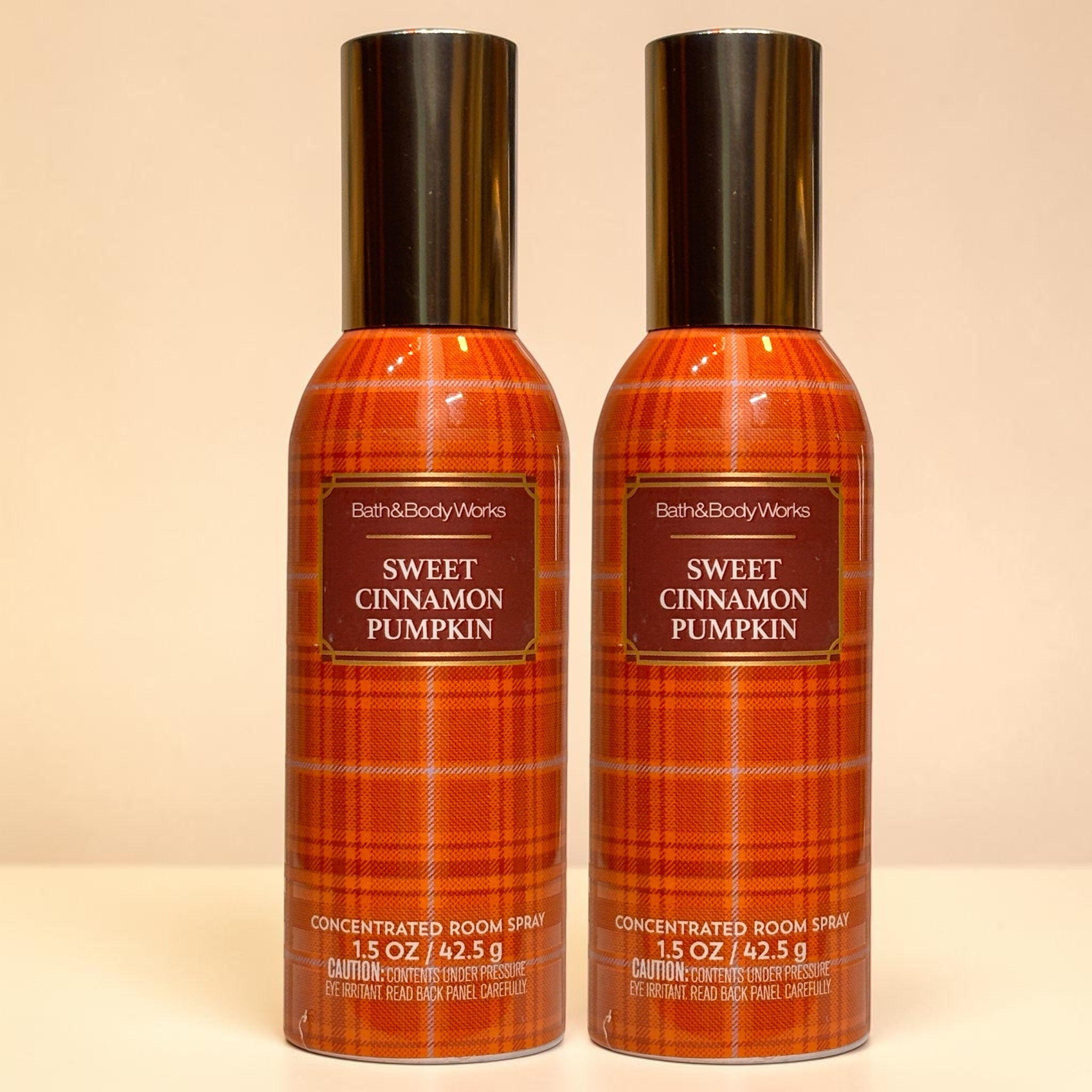 Sweet Cinnamon Pumpkin Room Spray set of 2 Cozy Fall Home Fragance 1.5 oz each