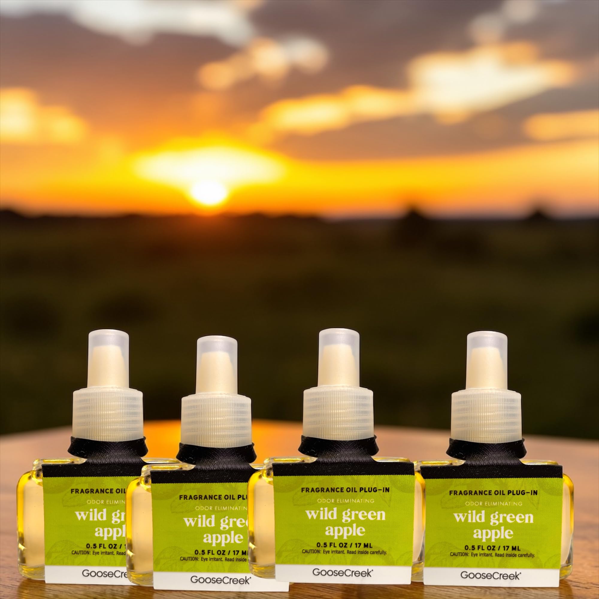 Wild Green Apples Fragrance Oil Plug-In, Odor Eliminating, 0.5 FL OZ, 17 ML