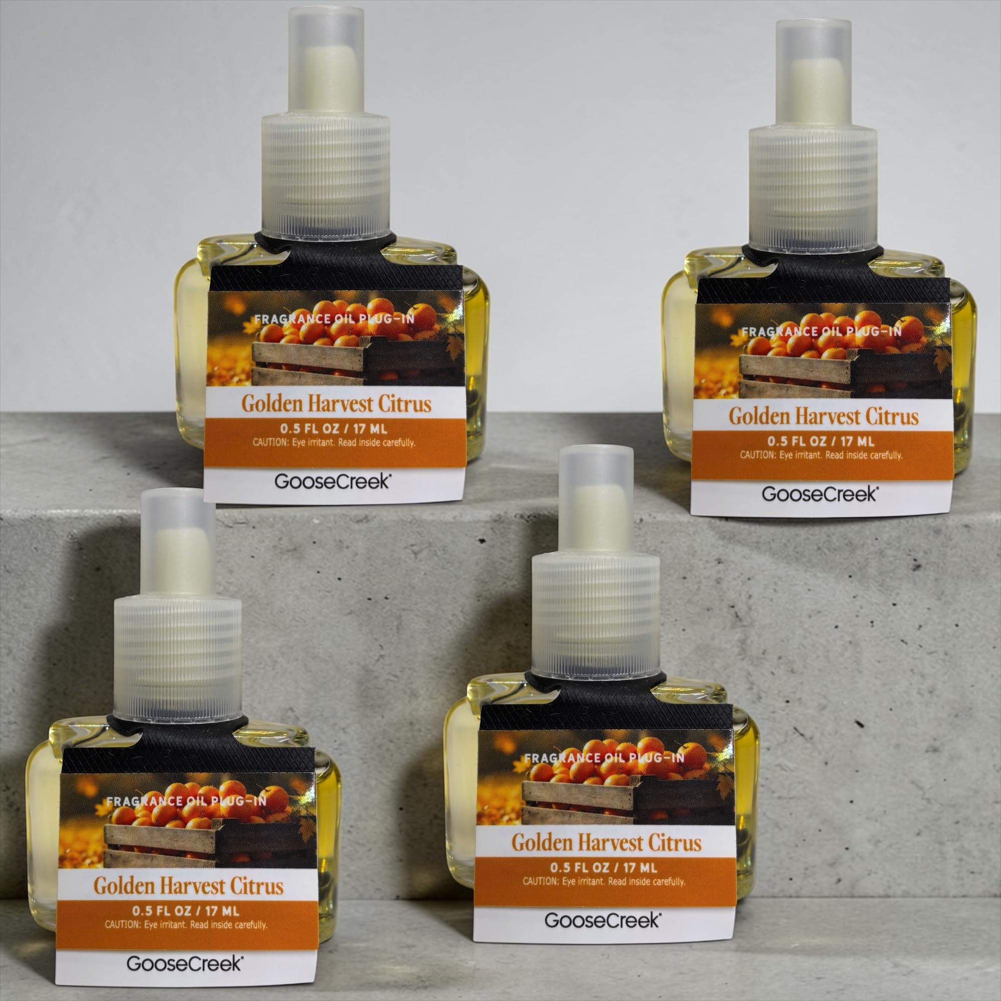 Golden Harvest Citrus Fragrance Oil Plug-In Refill, 0.5 FL OZ / 17 ML