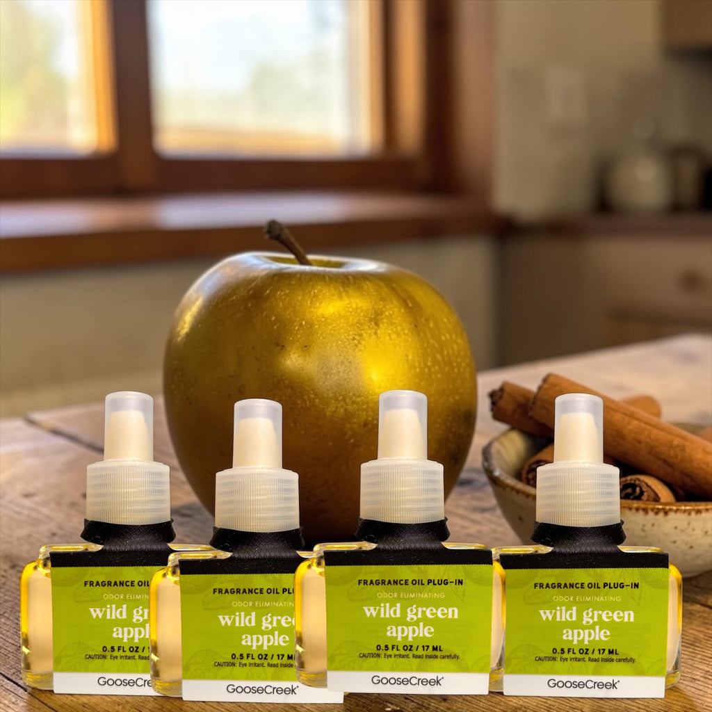 Wild Green Apples Fragrance Oil Plug-In, Odor Eliminating, 0.5 FL OZ, 17 ML