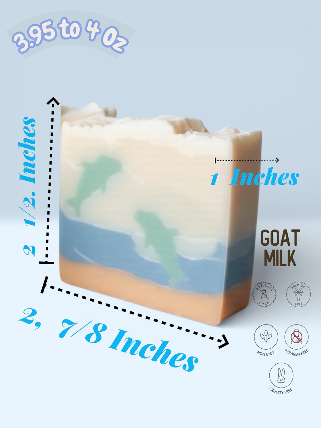 Handmade Artisan Soap Bars, Multi-Layered Decorative Design, Natural Bath Soap