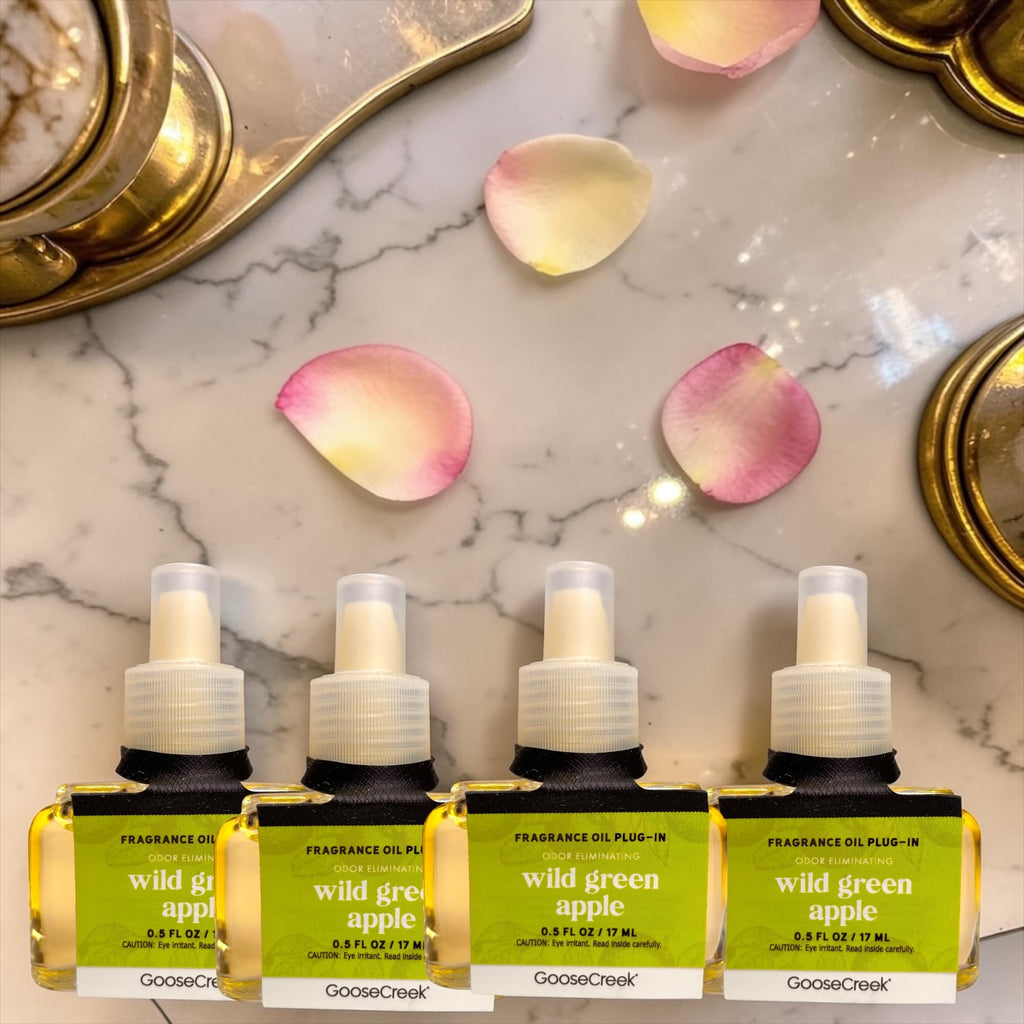 Wild Green Apples Fragrance Oil Plug-In, Odor Eliminating, 0.5 FL OZ, 17 ML