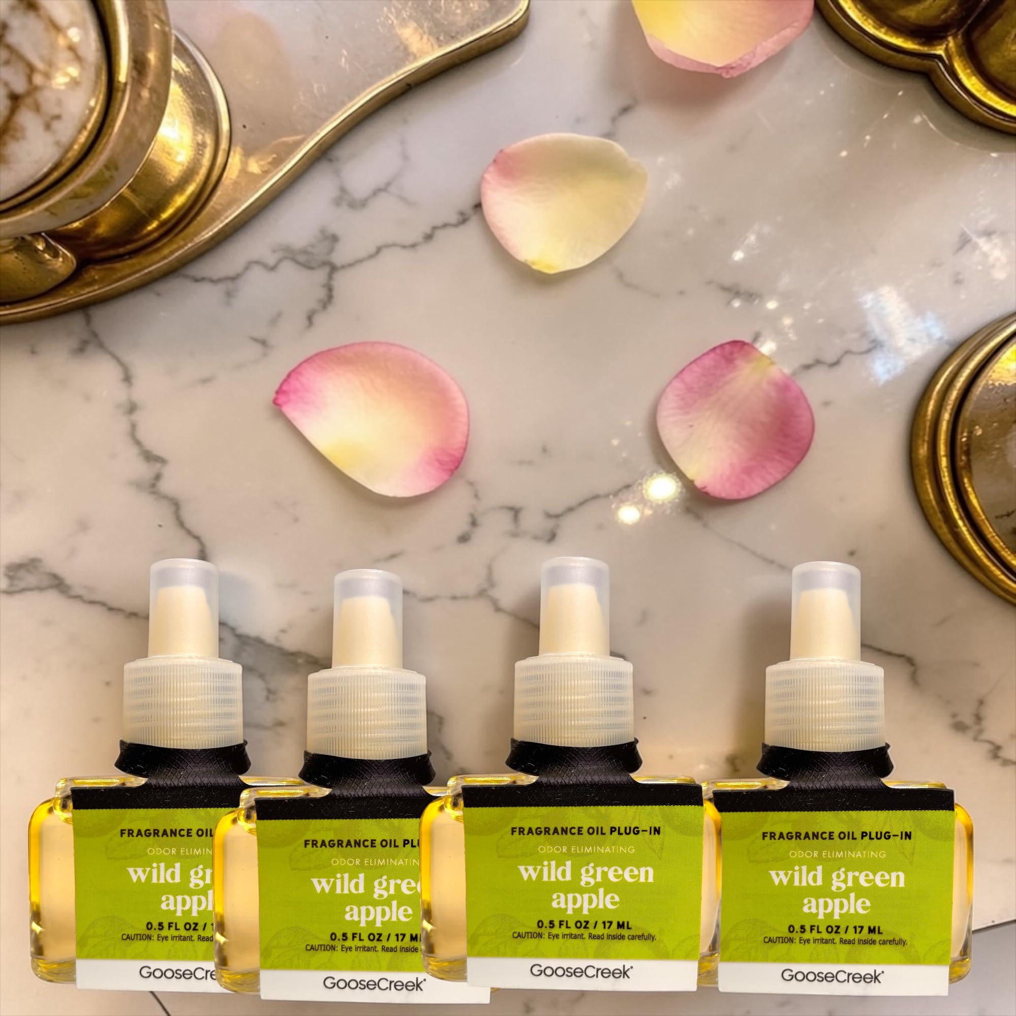 Wild Green Apples Fragrance Oil Plug-In, Odor Eliminating, 0.5 FL OZ, 17 ML