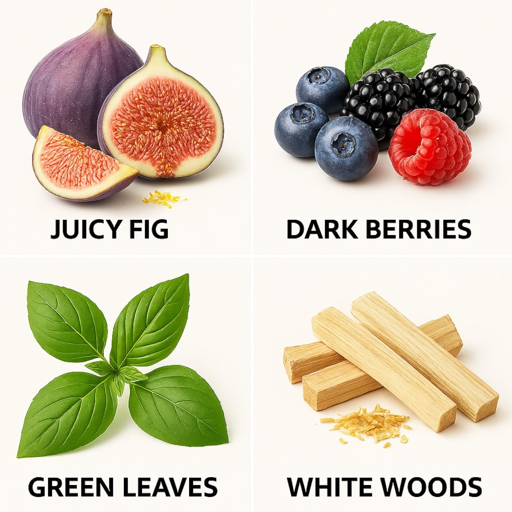 Fig Basket Scented Candle, 14.5 oz Soy Wax Blend with Artisanal Shortcake Soap Gift Set, Juicy Fig and Dark Berries Fragrance